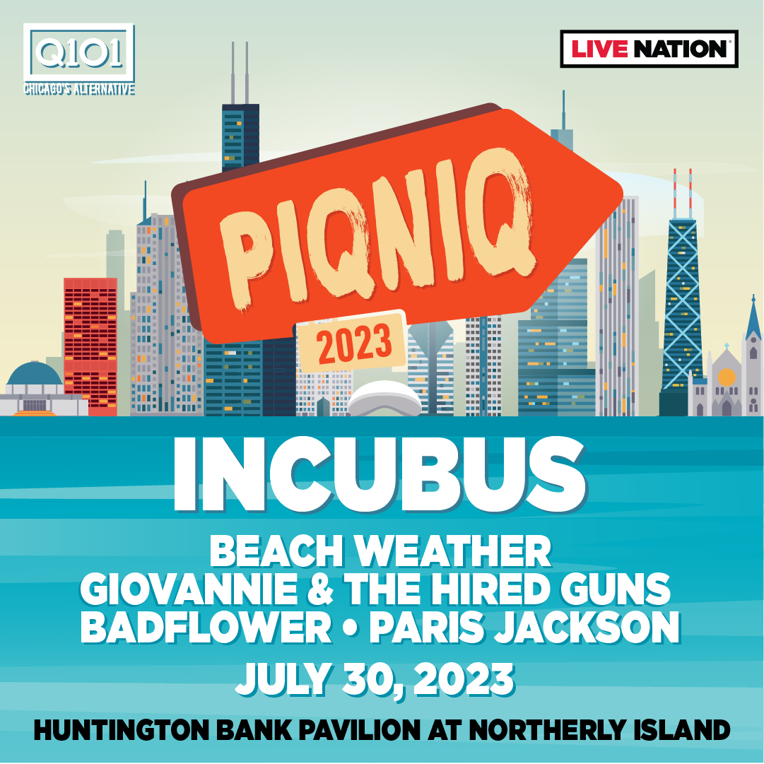 Q101 Piqniq: Incubus, Badflower & Beach Weather at Incubus Tickets